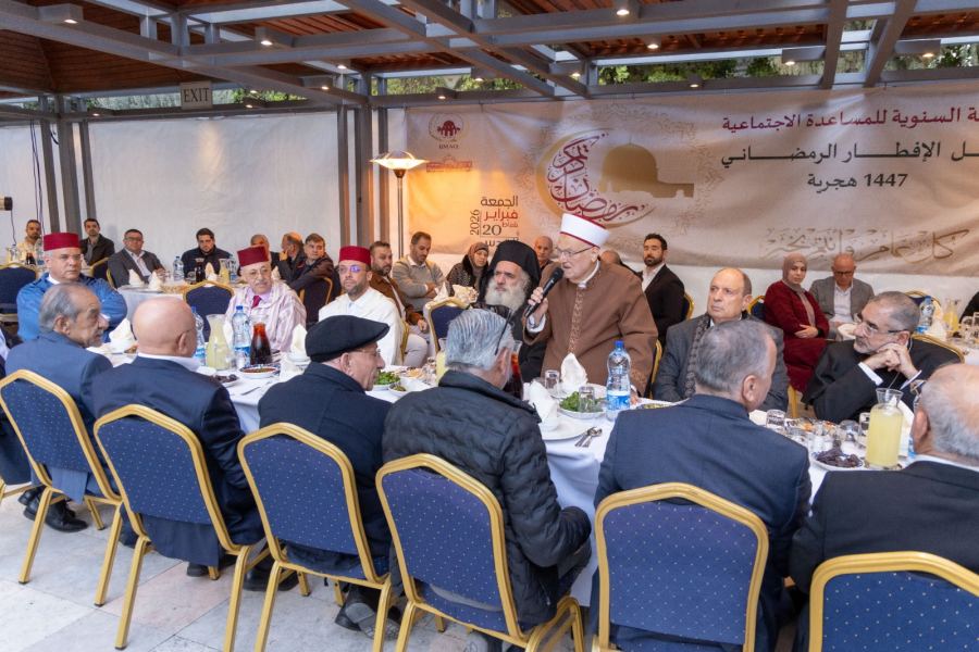 وكالة بيت مال القدس تقيم إفطارًا رمضانيًا للشخصيات الدينية والوطنية في القدس